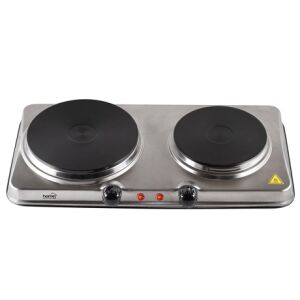 Domov HG R 04ss Prenosná inoxová elektrická varná doska 2500 W, nerezová oceľ, hg r04ss resso, 2 varné dosky 1000w a 1500w-s,hgr04ss