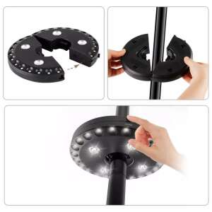 LED Napernyő Lámpa - Kültéri - 16x16 cm