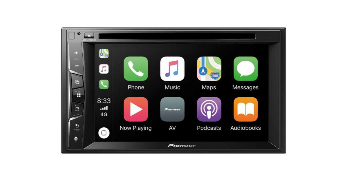 Pioneer AVH-Z2200BT Autós multimédia lejátszó, 2DIN, CD/DVD, Bluetooth ...