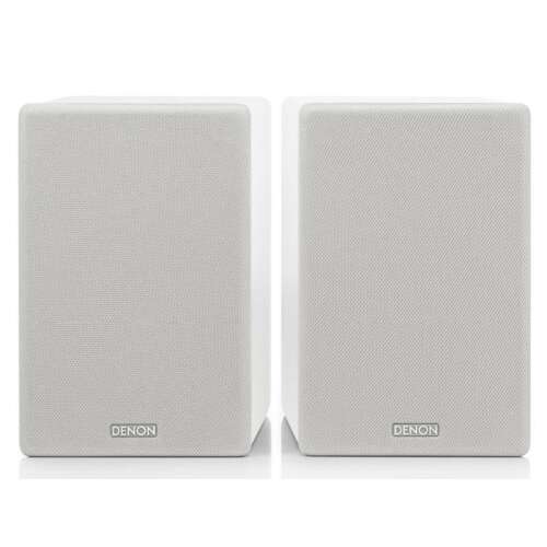 Denon SCN10WTEM 2-utas polc hangfalak, fehér
