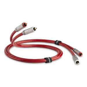 QED Reference Audio sztereó kábel, 2x RCA apa - 2x RCA apa, 3.0m - RCA kábel