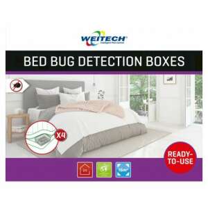 Weitech Bettwanzenfalle 4 Stück (24 Stück/Packung) 86459822 Insektenfallen