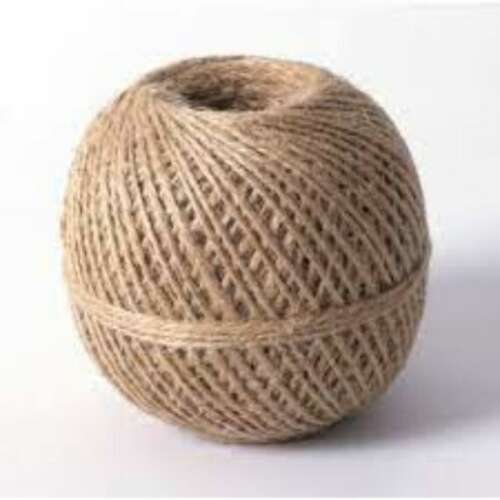 Sfoară de tricotat iută 500 g 3,5 mm 1.700*2 tex/150 m 6 buc.
