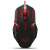 Mouse gaming optic Esperanza EGM403R APACHE 6D cu fir, negru cu accente roșii