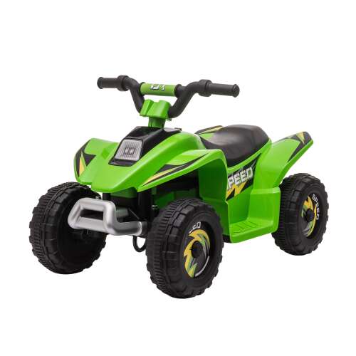 Elektromos Quad Gyerekeknek, 6 V-os Újratölthető Akkumulátorral, 3-5 Év, Zöld