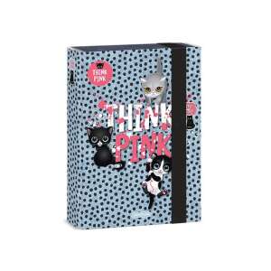 Think Pink Cutie de caiete A5 cu design cu pisici drăguțe - Ars Una