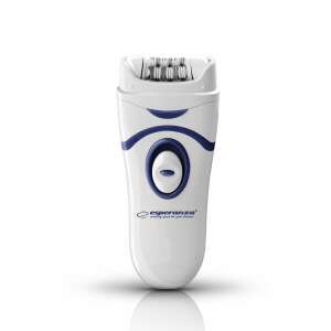 Esperanza COPACABANA Epilator, weiß und blau, zur Haarentfernung - Kosmetikgeräte & Zubehör