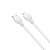 Lonid USB-C to Lightning cable, 2 meters, 30W fast charging, white