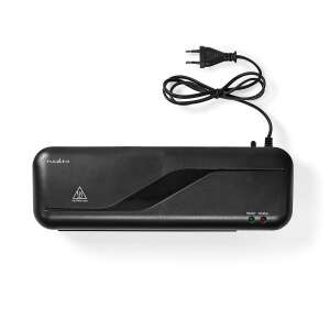 Nedis A4 laminating machine, black - Nedis
