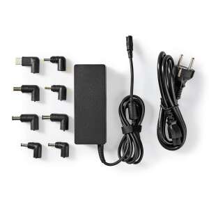 Notebook Adapter | Univerzális 8 Csatlakozó | 90 W | Kimenet_ 15 V - 20 V / 6 A (Max.) 90818601 Laptop töltő és kiegészítő