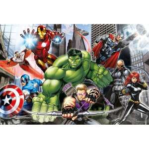 Clementoni SuperColor Puzzle - Avengers 104 Teile, mit Iron Man, Hulk, Captain America, Thor, Hawkeye und Black Widow - Puzzle