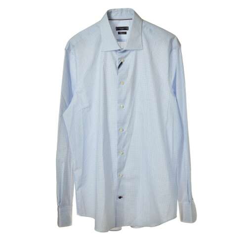 Tommy Hilfiger Világoskék Kék Mintás Férfi Ing - Hosszú Ujjú 33762274