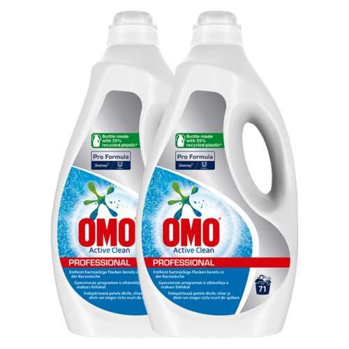 Omo Professional Active Clean Flüssigwaschmittel 2x5L