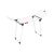 Angled view of Vileda King clothes drying rack