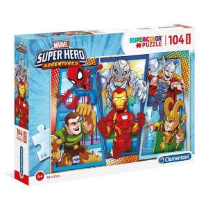 Clementoni SuperColor Maxi Puzzle - Szuperhősök 104db 33774644 Puzzle - Avengers - Bosszúállók