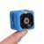 Cop Cam HD mini biztonsági kamera, kék, méretösszehasonlítás ujjjal