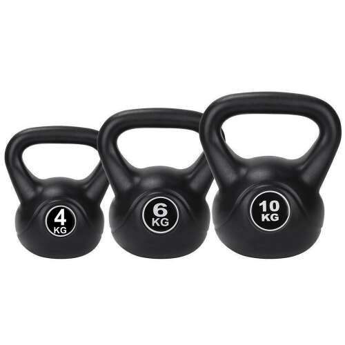 Timeless Tools Sada činiek kettlebell, 4-6-10 kg