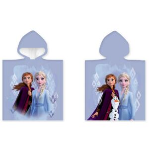 Disney Frozen poncho towel, Anna and Elsa design, 50x100cm - Bath Towel, Washcloth, Hooded Towel