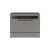 Candy CP 6E51LS silver freestanding dishwasher, front view