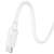 Hoco Type-C auf Type-C Kabel, weiß, 60W, schnelles Laden