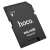 Hoco microSD Adapter, black, for SD card, memory card adapter, micro SD to SD adapter