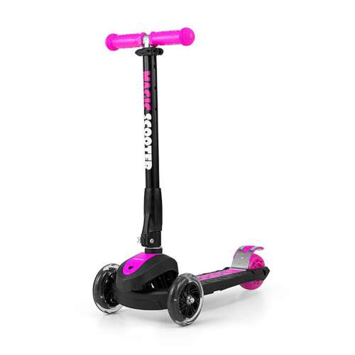 Milly Mally Magic Scooter gyerek Roller #fekete-rózsaszín 33778171