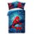 Spiderman Bettwäsche Set 140x200cm, Marvel Comics Themen Bettbezug und Kissenbezug