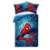 Spiderman Bettwäsche-Set, 140x200cm Bettbezug und 70x90cm Kissenbezug, blaues und rotes Design
