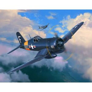 Revell F4U-4 Corsair Flugzeugmodell 1:72 Maßstab im Flug - Revell