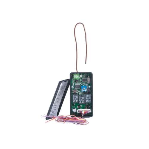 UNI3-433 3 csatornás vevő kapunyitó automatikához, 433MHz, kompatibilis Beninca HCS ugrókódos és egyéb márkájú adókkal