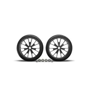 HUDORA pótkerékkészlet Crossover a BigWheel 205-ös rollerekhez, 205 mm átmérő, fekete - Hudora