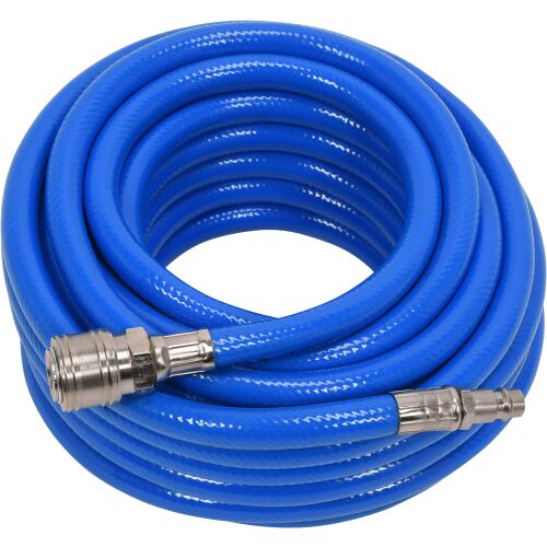 YATO kék pneumatikus levegőtömlő 8mm x 10m gyorscsatlakozóval - Pneumatikus tömlő