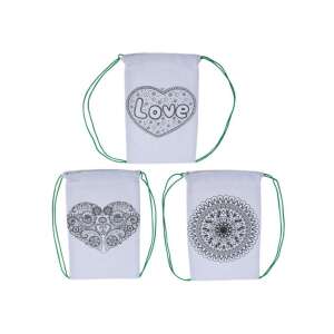 Színezhető tornazsák - többféle, 1 db