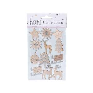Home&Styling - Decorațiuni de Crăciun pentru Brad - Autoadezive - 12 buc 86770203 - Crăciun