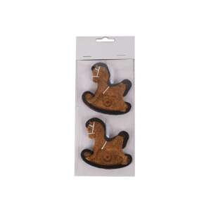 2er Pack Lebkuchen Schaukelpferd Christbaumschmuck - Nonbrand Christbaumschmuck