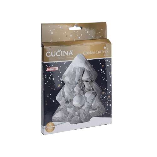 La Cucina Karácsonyi Sütiszaggatók - Fenyőfa - 16 db