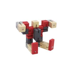 Flexibilis robot figura piros