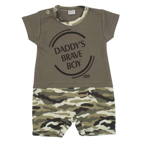 Baba nyári kezeslábas New Baby Army boy 33780181