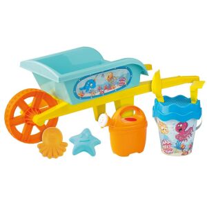 Schubkarre mit Eimer-Set Unterwasserwelt, 8-tlg. 114755312 - Strandspielzeug