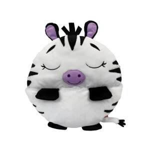 Happy Nappers Zinnia Zebra Plüsch-Schlafsack, 168cm, rosa und schwarze Zebrastreifen, süß und kuschelig - Bettwäsche