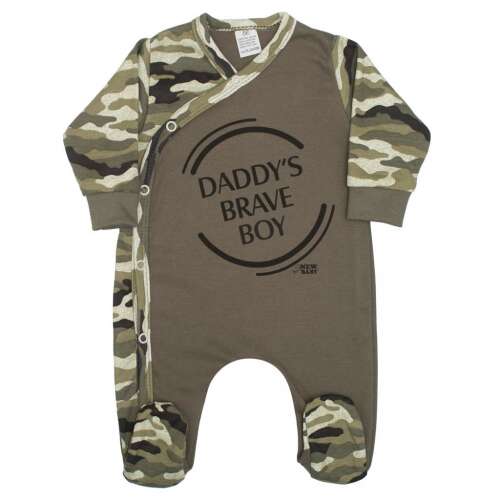 Baba kezeslábas New Baby Army boy 33780467