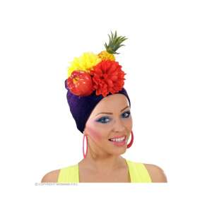 Miranda virágos és gyümölcsös fejfedő, jelmezkiegészítő - Widmann