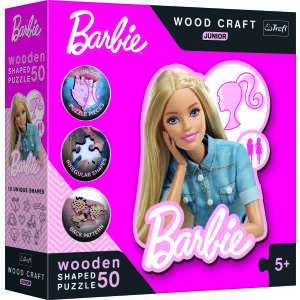 Trefl Wood Craft Barbie - 50 darabos puzzle 86789071 