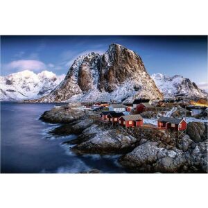 Kirakott Ravensburger Hamnoy Lofoten 3000 darabos puzzle - Ravensburger