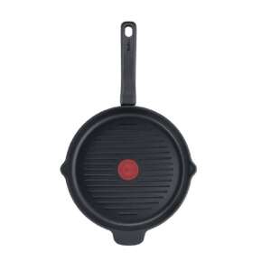 Tefal So Chef 26cm grill pan, black, non-stick, titanium coating, thermo-signal technology, pour spout - Cookware & bakeware
