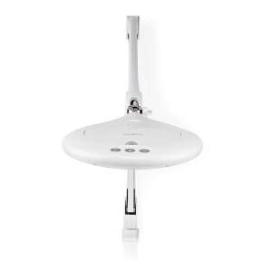 Zväčšovacia lampa Nedis MAGL3WT so svorkou, biela, pohľad spredu - Lupy