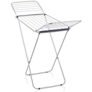 Leifheit Classic Siena 180 Wäscheständer, silber, faltbar, 18 Meter Trockenlänge - Wäscheständer