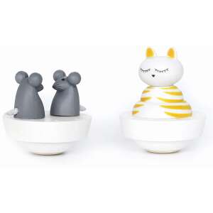 Trousselier Zenedoboz - Macska és Egerek - Forgó Figurákkal