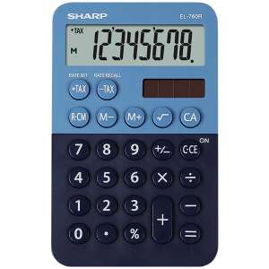Sharp EL-760R számológép Asztali Pénzügyi számológép Kék 92306054 
