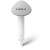 Philips Series 3000 handheld steamer, white, top view